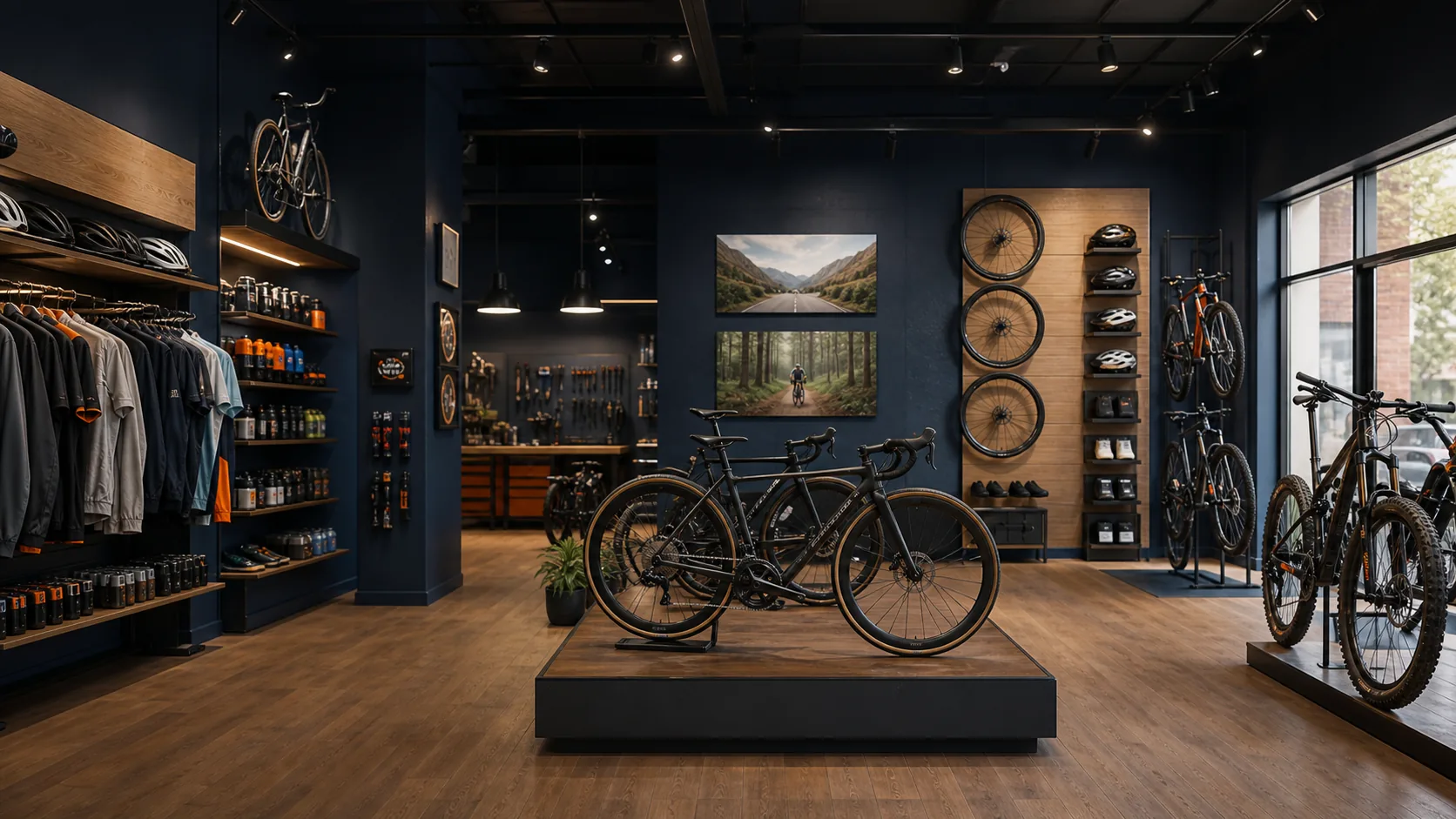 Peak Coimbra store interior, East London